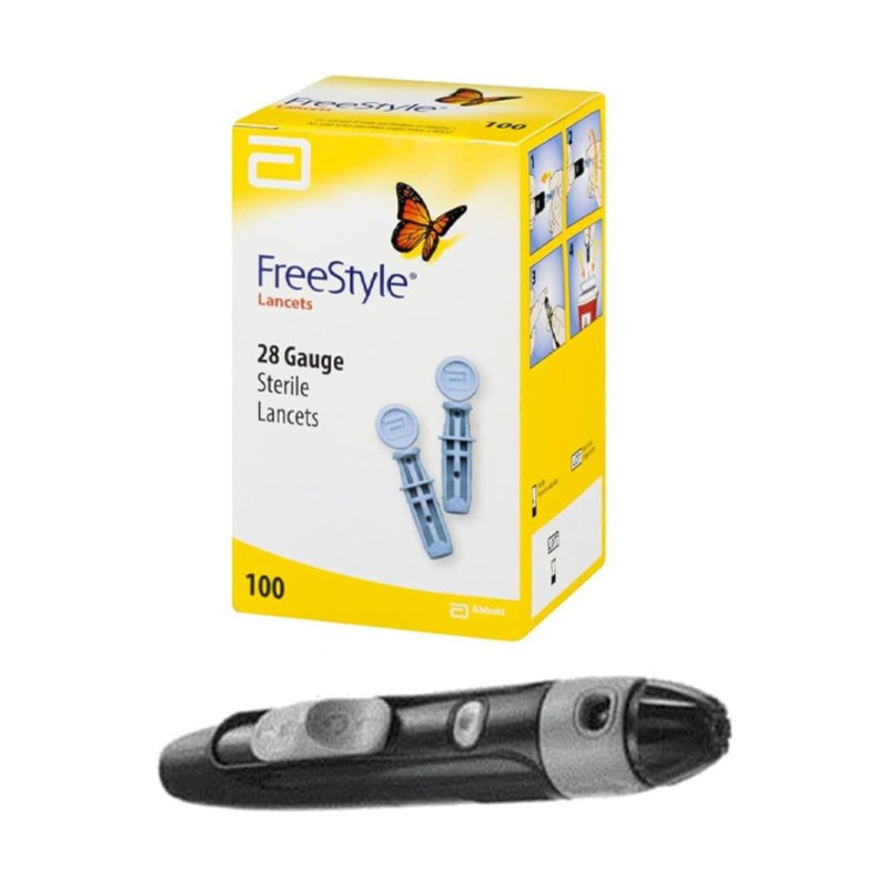 ABT Inc Optiums Test Strips 100 Strips