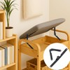 2 PCS 180 Degree Lid Support Hinge Black Rotatable Folding