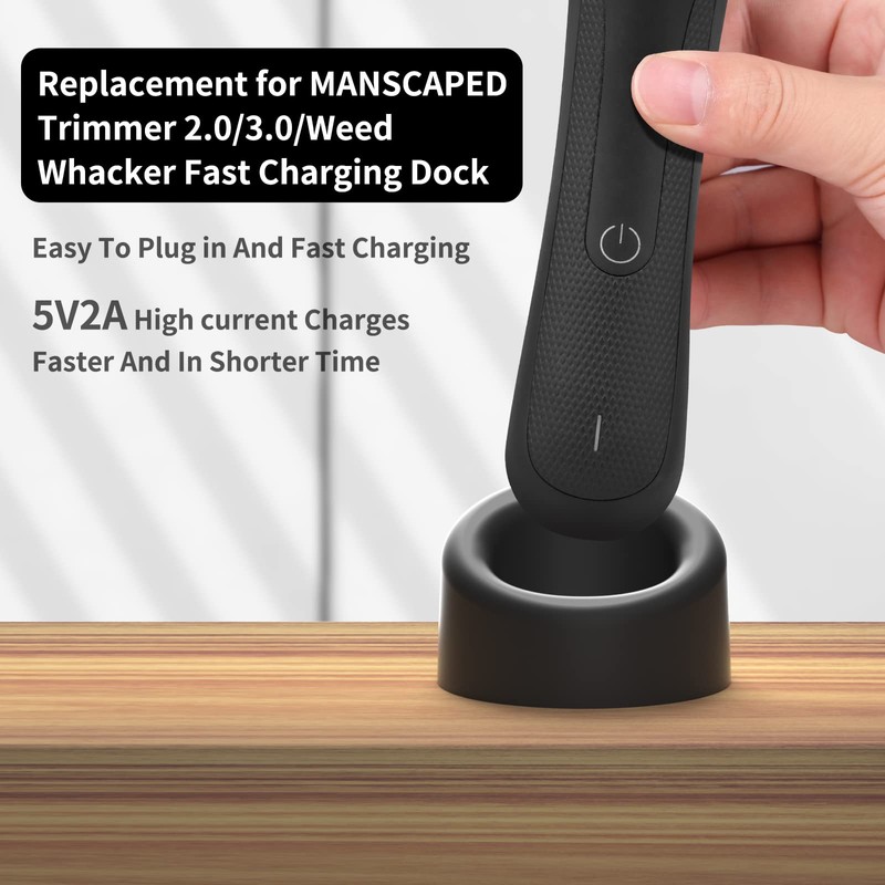 Replacement Charger for MANSCAPED Trimmer 2.0/3.0 with AC Adapter, Charging