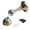 Rok Hardware Magnetic Door Stop Holder 3 Inches (Antique Brass,