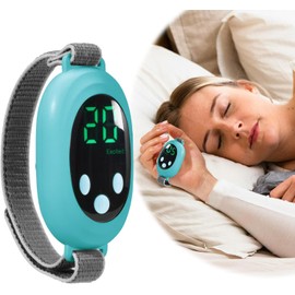 Dispositivo PortáTil de Mano para Dormir, Dispositivo de Ayuda Natural para Dormir para alivio del insomnio, Asistencia para el Sueño Nocturno Portátil,Neurocontrol Dispositivo Para Ansiedad (verde)