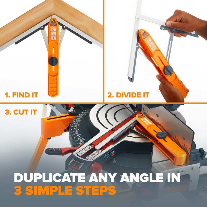 Bora MiteriX Angle Aluminum Wood Duplicator 530401