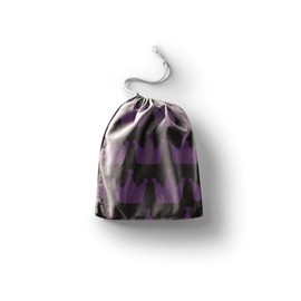 Le Jardin du Lin Printed Cotton Bags with Drawstring, Shopping Bag, Fabric Bag, Fabric Bag, Vegetable Bag, Reusable, Environmentally Friendly, Multipurpose, Foldable, Size: 20 x 30 cm