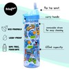 Fringoo 650ml Kids School Water Bottle Straw Water Bottle with