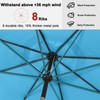 ABCCANOPY Patio Umbrella 10ft - Outdoor Table Umbrella with Push