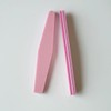 Double-sided sanding file 220/280 grit pink diamond / 양면 샌딩 파일 220/280그릿 핑크 다이아몬드