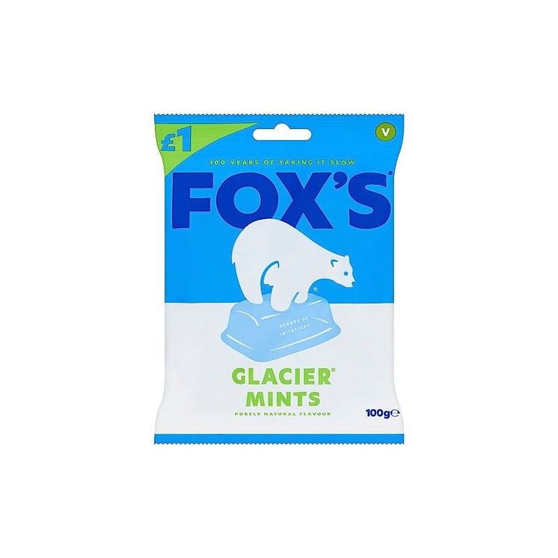 Fox's 12 X Foxs Glacier Mints 100G | 12 Pack
