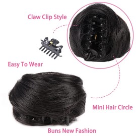 2 Pieces Space Hair Clips Clip Donut Bun Cat Ears DIY Bun Bun Bun Hair Bun Extensions Wig Accessories
