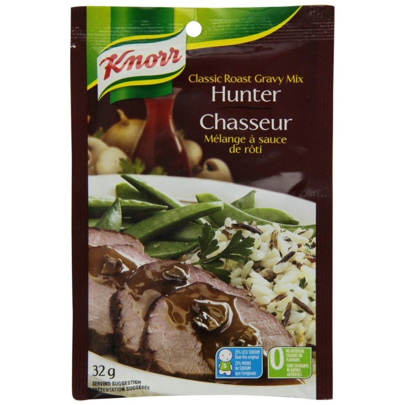 Knorr Classic Roast Gravy Mix, Hunter, 32 Grams/1.1 Ounces 6