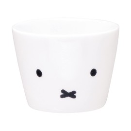 Kim Jo Pottery 409122 Dick Bruna Miffy Multi-Cup Small Bowl Soba Boar Mouth Approx. 7.8 fl oz (200 ml) Face Up