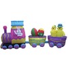 15' Air Blown Inflatable Easter Bunny Deluxe Train Yard Decoration