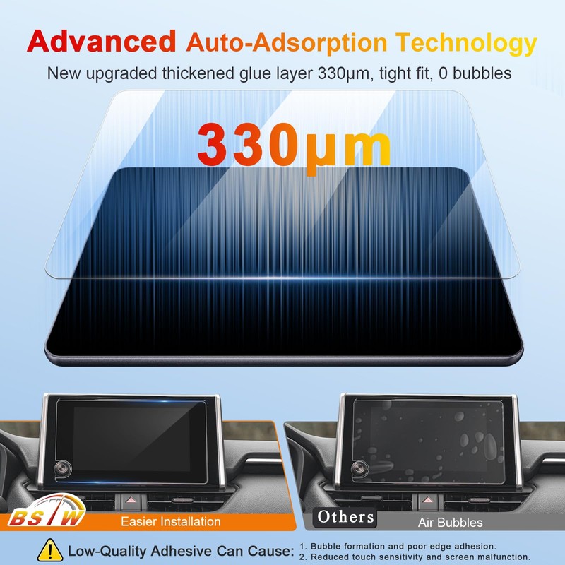 BSTW for 2025 Toyota RAV4 Screen Protector for 2023 2024