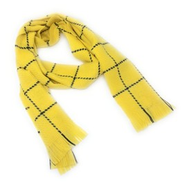 100% Pure Wool Rupert The Bear Style Scarf Made In Scotland