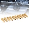 Depisuta 10PCS Brass 3D Printer Nozzle Kit, Replacement Hotend Extruder