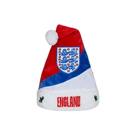 FOCO International Football England Fan Christmas Xmas Santa Hat