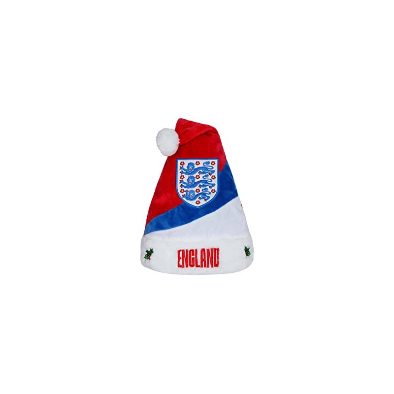 FOCO International Football England Fan Christmas Xmas Santa Hat