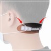 3-Level Adjustable Mask Ear Saver Strap Hook-Type 11ea