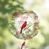 LIRAVENO Cardinal Wind Spinners Outdoor - 3D Metal Hanging Decor