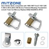 MITZONE Door Striker Bolts compatible with 1980-1997 Ford F-150 F-250