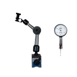 HHIP 4400-0016 Dial Test Indicator and Mini Universal Magnetic Base Kit, 0-0.03" Range, 0.0005" Graduation