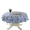 XUNQUCOM 150CM Round Hotel Tablecloth Pure Color Restaurant Tablecloth Polyester