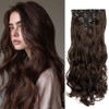 Swy Hair Clip in Hair Extensions Body Wave 22 inches