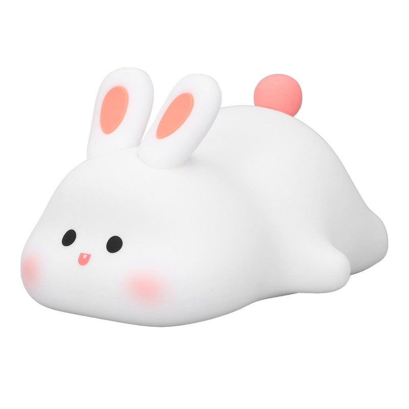 Pat Night Light Cute Rechargeable 3 Levels Brightness Silicone Cartoon