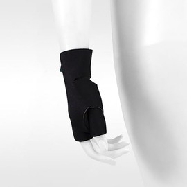 Juzo Compression Hand Wrap Left Black, Right Beige Small