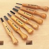 Mikisyo Power Grip Carving Tools, 7 Piece Set (Japan Import)