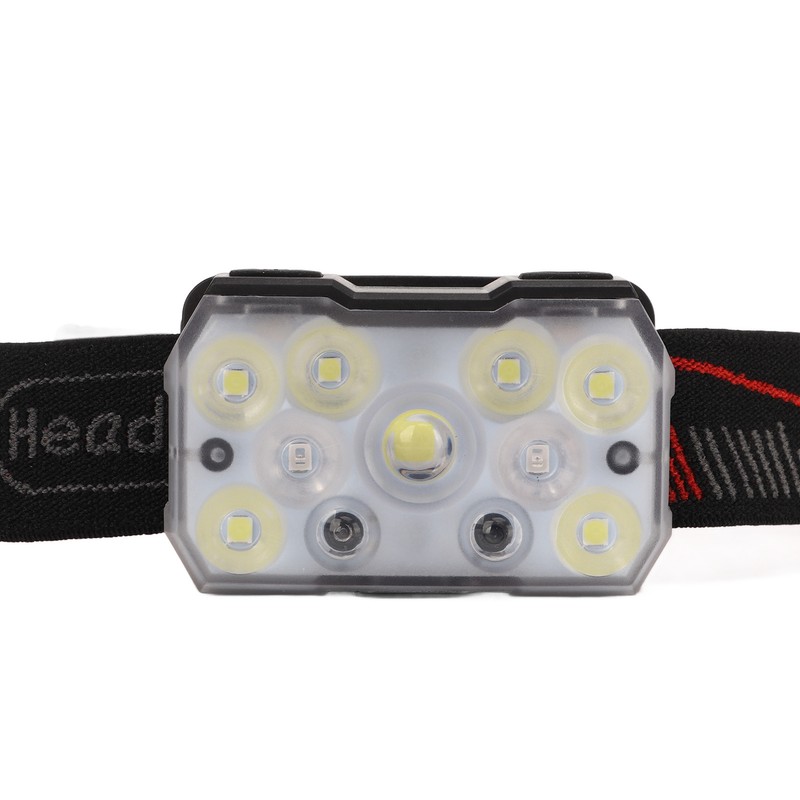 LED Head Light Fixed Focus Sensor Super Bright IPX4 Waterproof