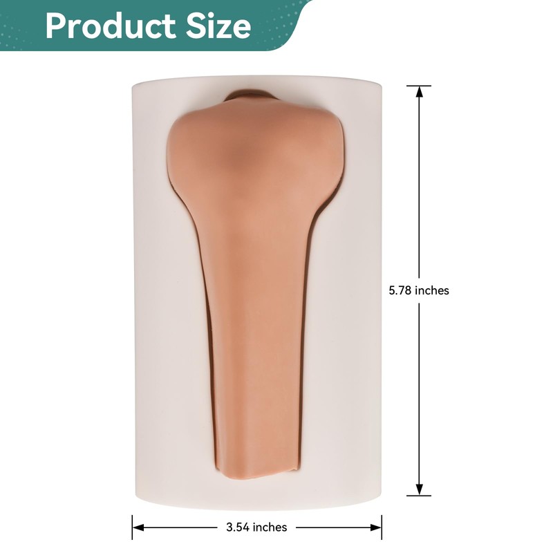 MedEduQuest Intraosseous (IO) Access Trainer, Child Intraosseous (IO) Tibia Trainer,