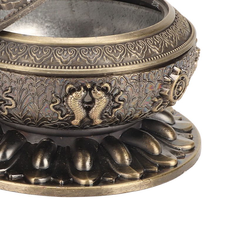 Incense Burner Bronze Nepal Sandalwood Alloy Incense Burner Holder for