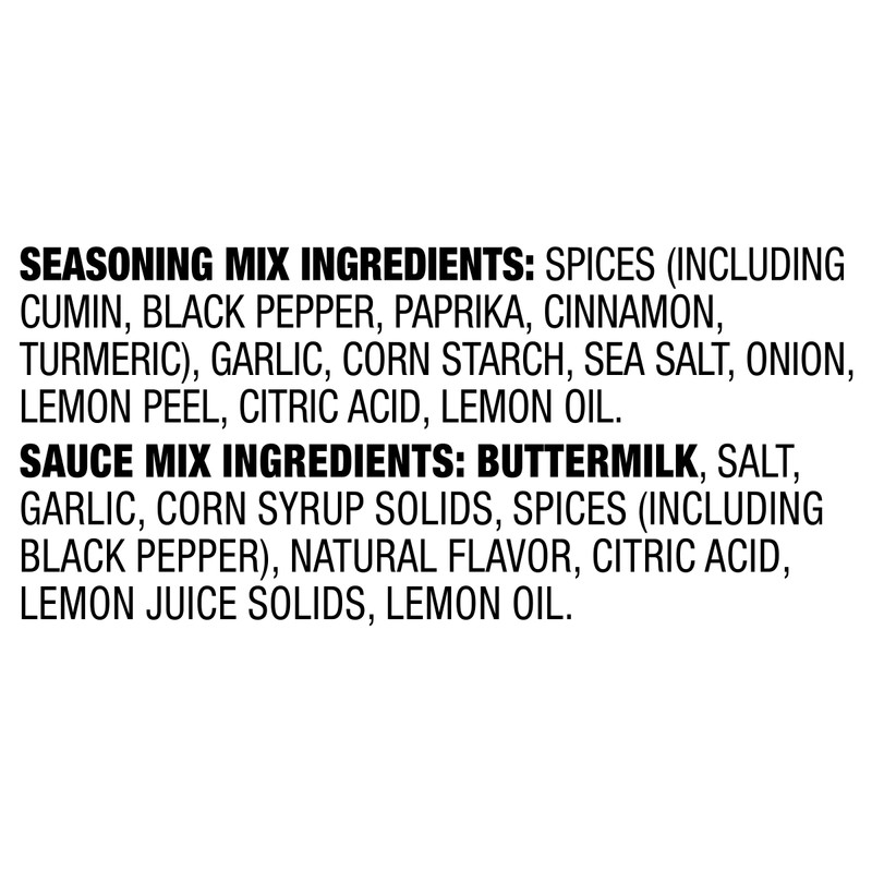 McCormick Shawarma Pita Seasoning with Garlic Sauce Mix, 1.37 oz