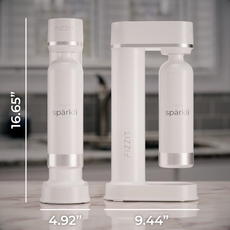 FIZZIT Spärklï Value Pack: Customize Your Hydration with Extra CO2