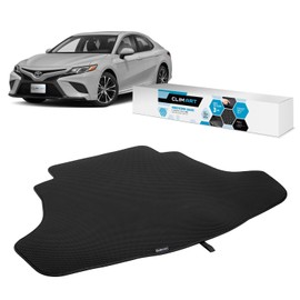 CLIM ART Cargo Liner for Toyota Camry 2018-2024 Custom Fit Trunk Mat, with Honeycomb Dirtproof & Waterproof Technology - All-Climate, Heavy Duty, Anti-Slip Cargo Liner, Luggage - FL01118023