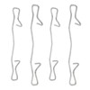 4PCs Rear Brake Caliper Return Springs BPF1755H Replacement for COOPER