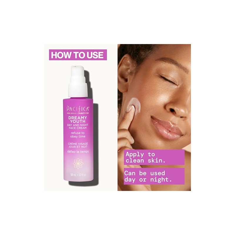 Pacifica Dreamy Youth Day and Night Face Cream Unisex 1.7