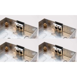 Back Box Repair Clips - Pack of 4 | Damaged Electrical Socket Box Fix