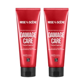 Mise-en-scène Damage Care Red Protein Treatment 180ML 2EA / 미쟝센 데미지케어 레드 프로틴 트리트먼트 180ML 2EA