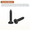 DTGN 100Pcs #6x3/4" Flat Head Wood Screws, Carbon Steel Phillips