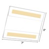 Ludery Acrylic Sign Holder - 5x7 Horizontal Wall Mount Sign