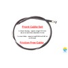 Bike Bicycle Cycle Brake Cable Set Front Cable Set Front
