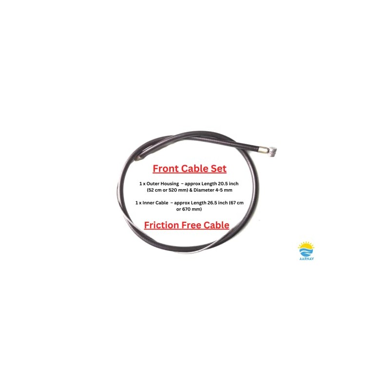 Bike Bicycle Cycle Brake Cable Set Front Cable Set Front