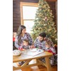 PajamaGram Family Pajamas Matching Sets - Christmas Onesie, Gray, Pets,