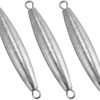 Dr.Fish 5 Pack Trolling Sinker Fishing Sinker Torpedo Lead Double