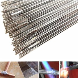Cajjyruwe 10 m Aluminum Welding Rod 6 Meters Low Temperature Universal Weld Wire for Al Copper Iron Steel Repairing Objects Home Goods Fluidity Easy Weld Metal Solder low temp Repair Soldering Tool