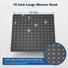 Midanya Oil-Rubbed Bronze 16 Inch Rain Shower Head 16'' HIGH