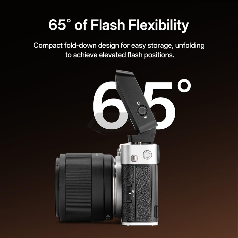 VILTROX Z2 Mini Foldable TTL Camera Flash for Canon