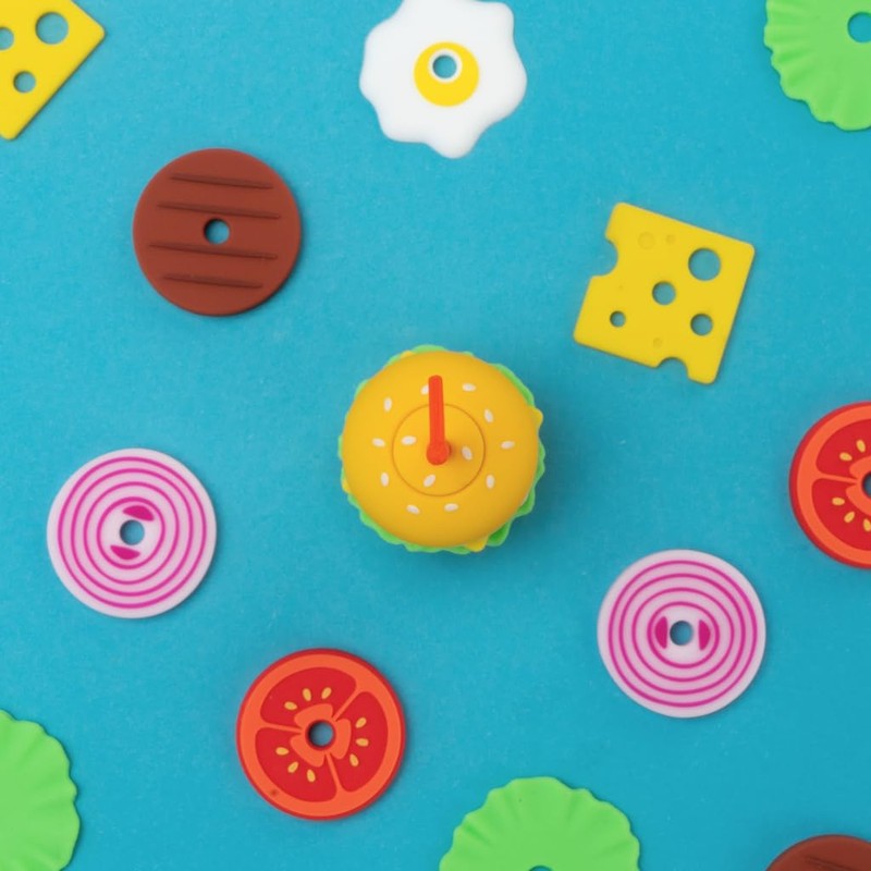 Balvi Board Game The Perfect Burger Create the Best Burger