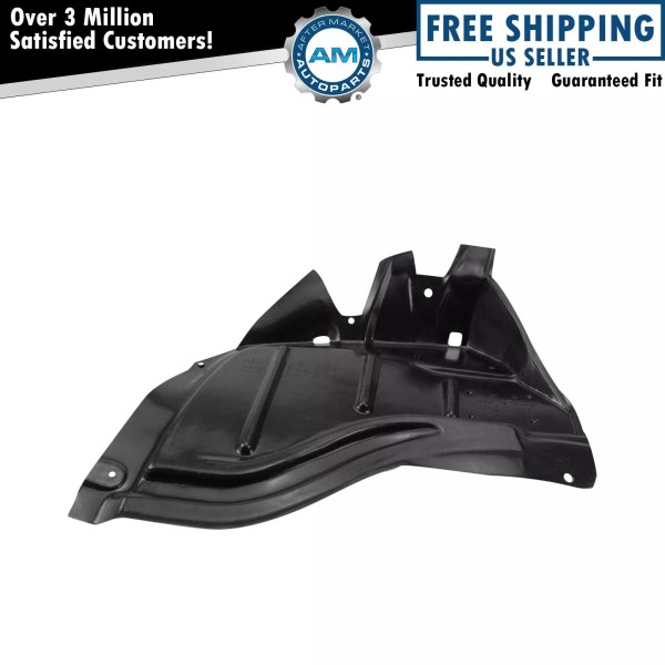 AM Autoparts Front Left Forward Inner Fender Liner Fits 2008-2022